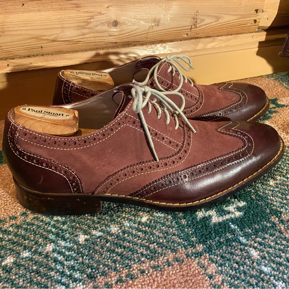 Maroon Cole Haan Dress Shoes